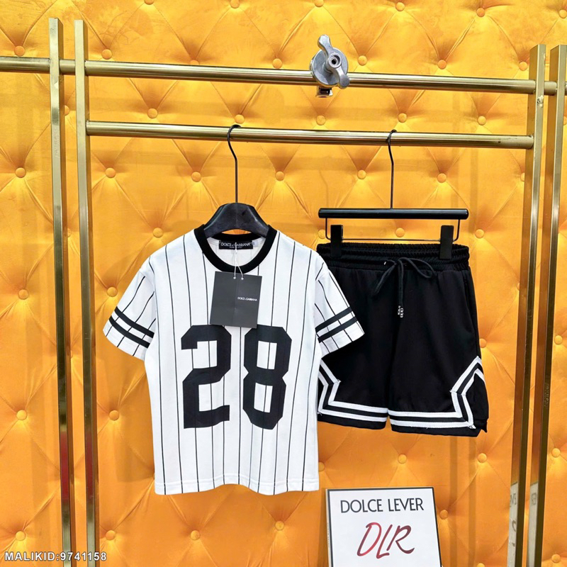 Bộ Cộc Nam 28 Chất Cotton Cực Mát - Bộ Hè Bé Trai Thể Thao In Số Siêu Đẹp