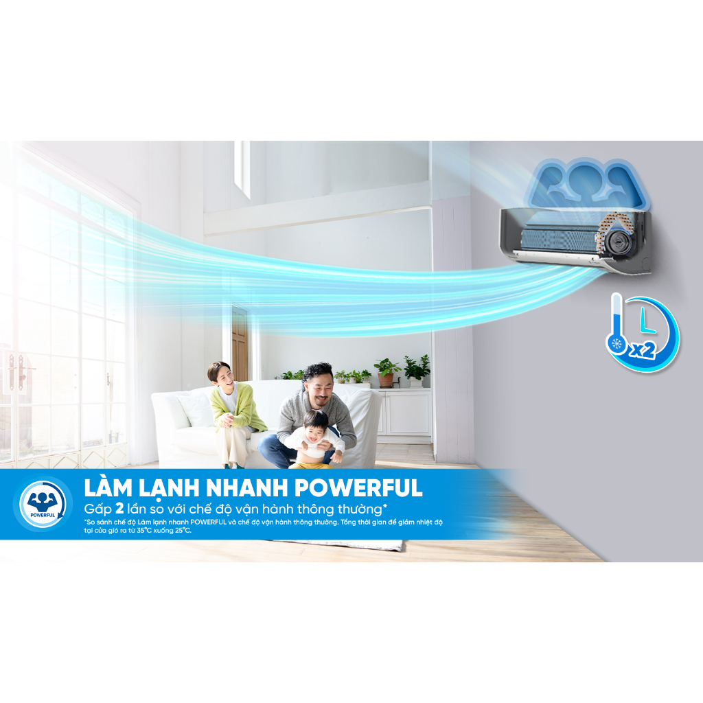 [MIỄN PHÍ LẮP ĐẶT 1TR3] Máy Lạnh Daikin Inverter 1 chiều FTKB35ZVMV 1.5HP 12.000BTU