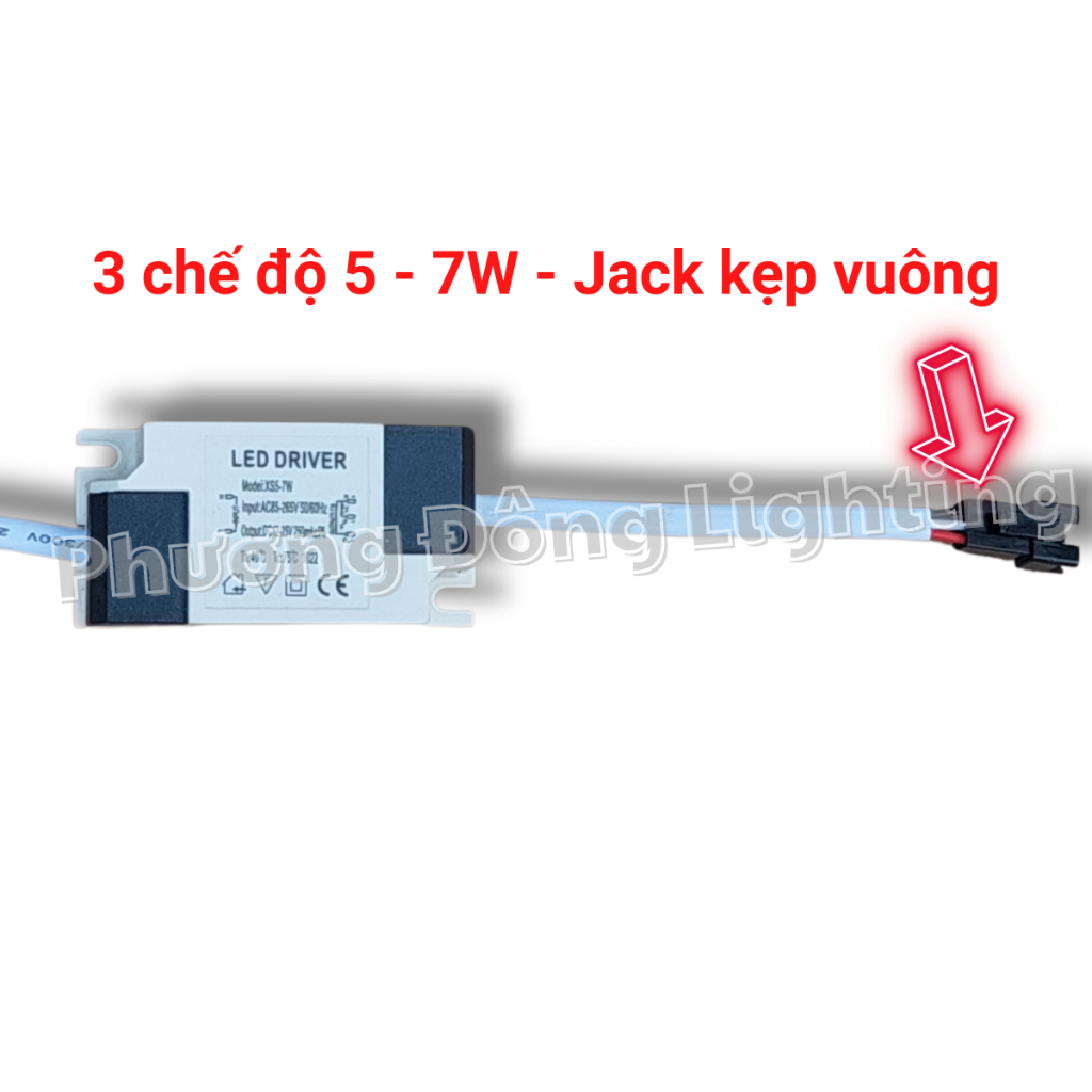 Tăng phô đèn LED 3 chế độ 4w 7w 9w 12w 18w