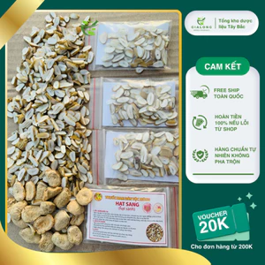 Hạt sang (Hạt Sành) trắng thái lát, cực tốt cho người bị dạ dày, viêm đại tràng, đầy hơi