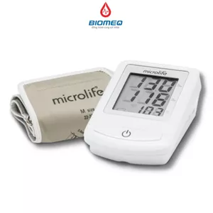 Máy đo huyết áp và nhịp tim Microlife 3NZ1-1P chỉ 1 nút bấm, có cảnh báo rối loạn nhịp tim PAD
