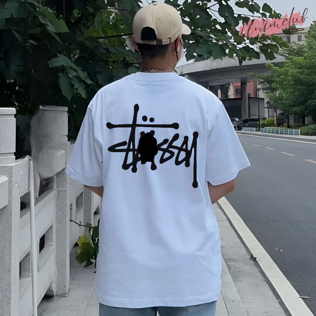 Áo Thun SờTuXy 100% Cotton Cao Cấp Nhiều Màu Phong Cách Streetwear STS1
