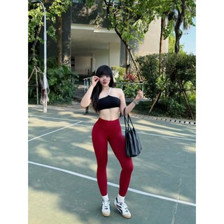 Quần tập thể thao legging SEY Impact chất dêt tôn dáng co giãn cao cấp "HANDII"