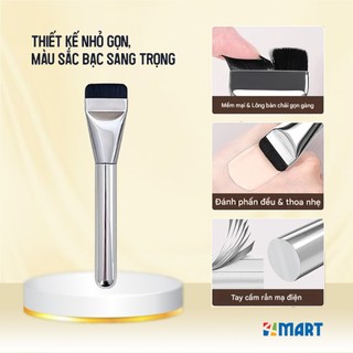 Cọ tán kem nền dạng lỏng mềm mịn dàn nền siêu mỏng cho người mới tập makeup