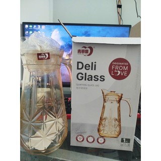 Bình Nước Thủy Tinh Deli Glass 1.7L Dày Dặn Sang Trọng