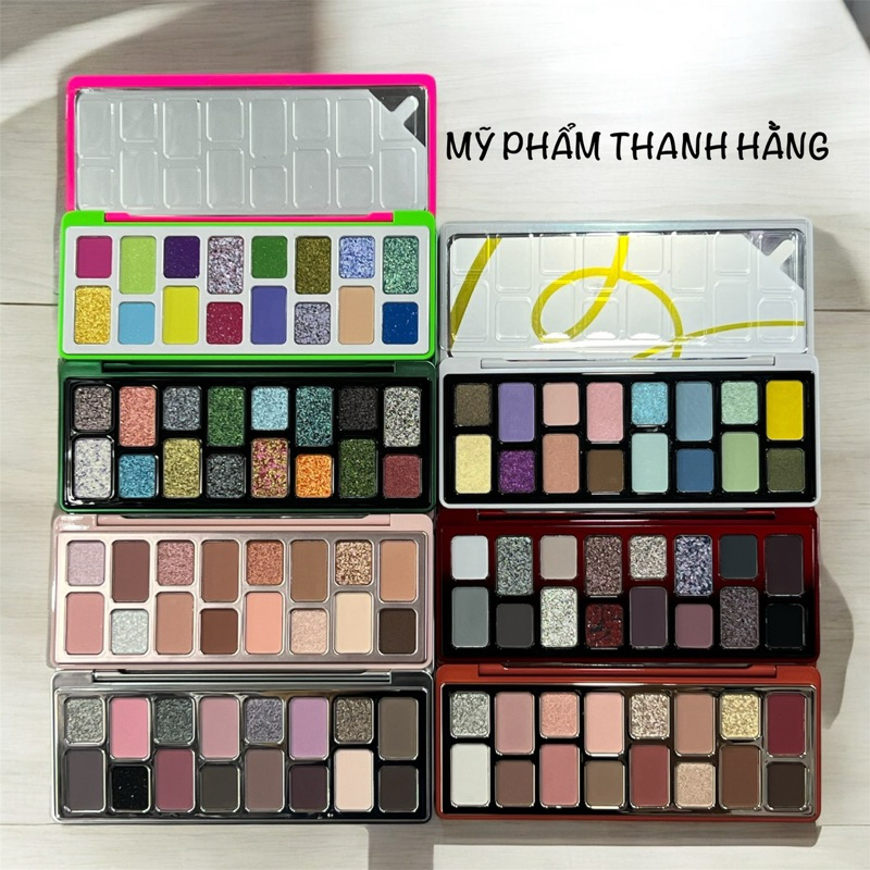 Bảng Màu Mắt Qianyan 16 Ô | Shopee Việt Nam