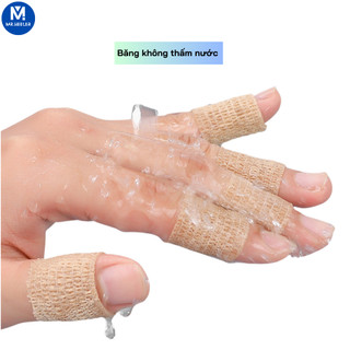 Băng thun y tế tự dính cuộn keo dán thể thao vải co giãn bảo vệ ngón tay chân vết thương M82 SIEU HOT