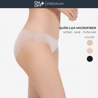 Quần lót nữ lụa băng mát mịn microfiber ONOFF Extra kháng khuẩn dáng bikini ONOFF 16UJ23A006