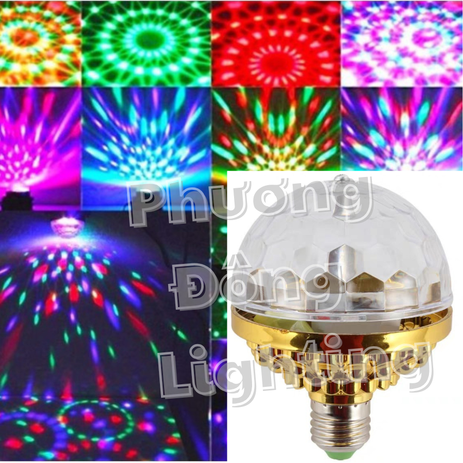 Bóng Cầu Xoay Sân Khấu 7 màu
