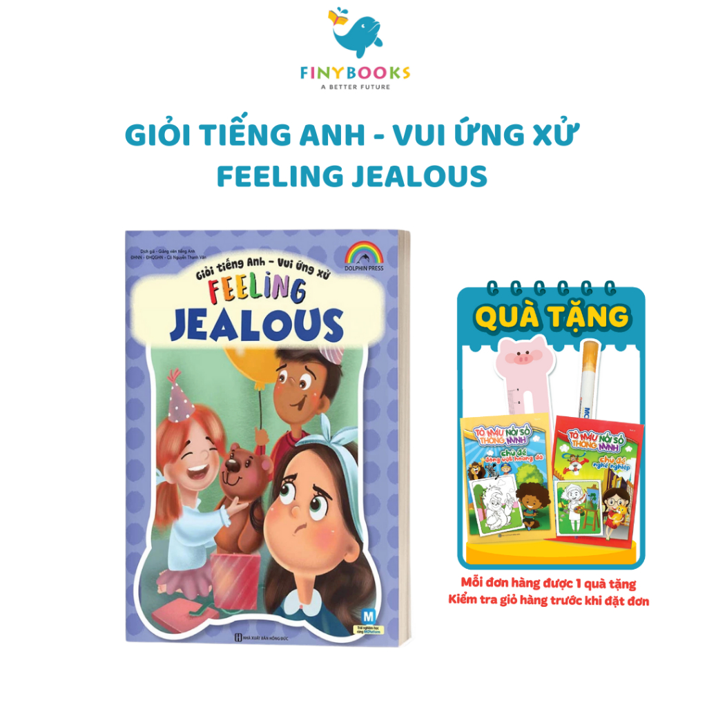 Sách - Feeling Jealous - Giỏi Tiếng Anh Vui Ứng Xử - Tặng Kèm App Online