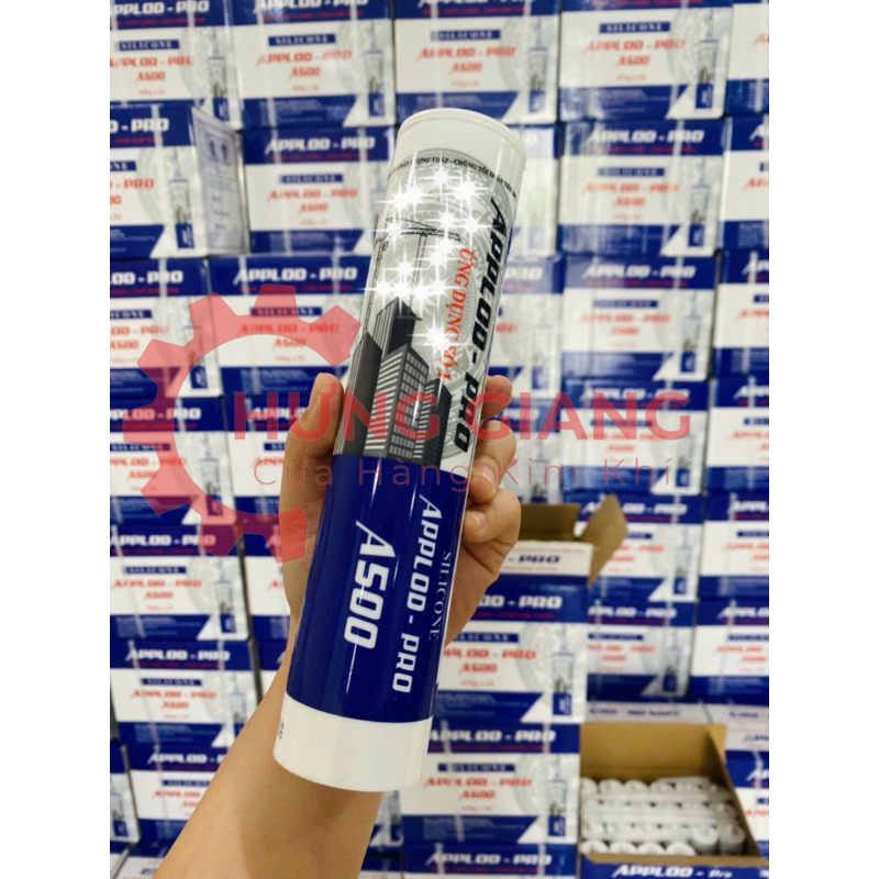 Keo Silicon A500, keo silicon dán kính, dán gỗ,dán tường siêu dính,chống thấm nước