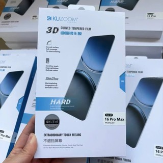 KÍNH CƯỜNG LỰC FULL VIỀN KHÔNG LẸM MÀN 3D CUVER SIÊU CỨNG CHO IPHONE 16PROMAX / 16PRO