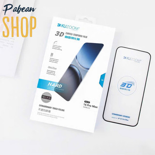 KÍNH CƯỜNG LỰC FULL VIỀN KHÔNG LẸM MÀN 3D CUVER SIÊU CỨNG CHO IPHONE 16PROMAX / 16PRO