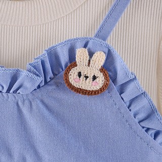 Váy bé gái ngắn tay dạng yếm chất liệu denim mỏng mềm cho bé đi học đi chơi D1063 Bí Ngô Nhỏ