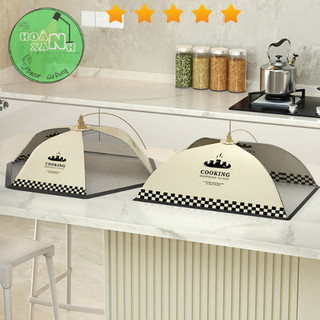 LỒNG BÀN GẤP GỌN ĐẬY THỨC ĂN CHỐNG BỤI VẢI POLYESTER DÀY DẶN KÍCH THƯỚC 70CM (GIAO NGẪU NHIÊN)
