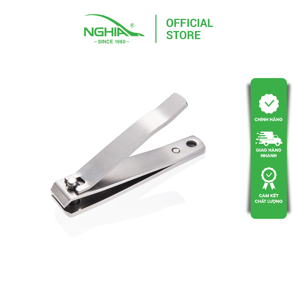 Ảnh Bấm Móng Tay Chân Thép Không Gỉ KỀM NGHĨA B.901 - Lưỡi Bằng (Loại Lớn) 3