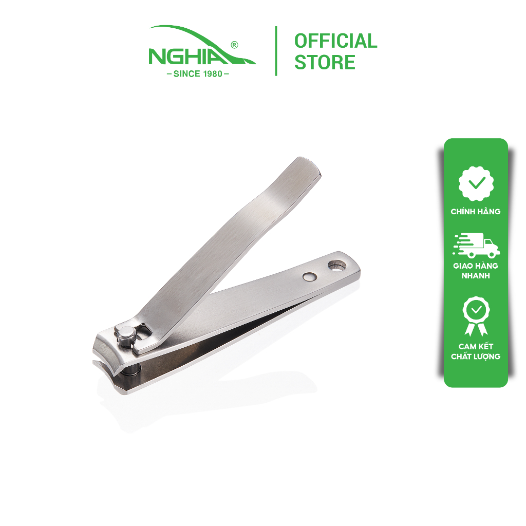 Ảnh Bấm Móng Tay Chân Thép Không Gỉ KỀM NGHĨA B.902 - Lưỡi Cong (Loại Lớn) 3