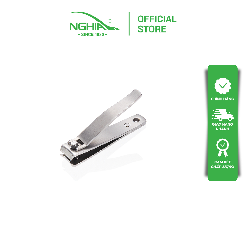 Ảnh Bấm Móng Tay Chân Thép Không Gỉ KỀM NGHĨA B.904 - Lưỡi Cong (Loại Nhỏ) 3