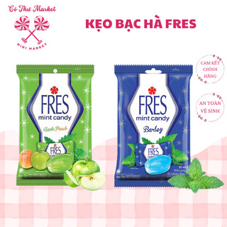Kẹo FRES Bạc Hà Fres Barley/ Bạc Hà Táo Indonesia mint candy gói 50 viên, 150g - CÔ THƯ MARKET
