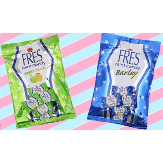 Kẹo FRES Bạc Hà Fres Barley/ Bạc Hà Táo Indonesia mint candy gói 50 viên, 150g - CÔ THƯ MARKET