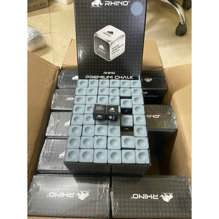Lơ Bida Rhino Premium Chalk - Hộp 144 viên