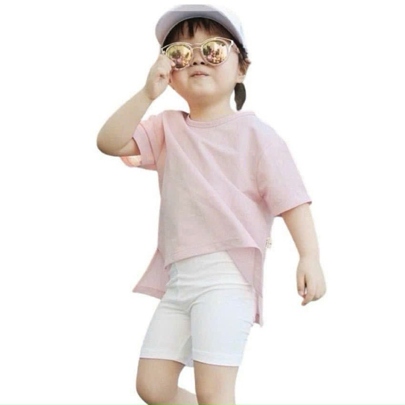 Set 4 quần legging cotton xuất dư quốc dân siêu mềm mại thoải mái cho bé yêu 11-20kg