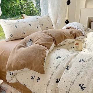 Bộ chăn ga Cloudy M2T bedding chăn ga hàn quốc đủ màu đủ size