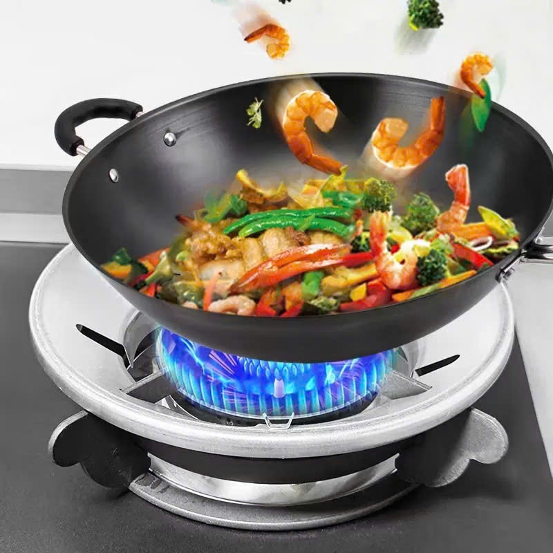 Kiếng Chắn Gió Lắp Được Cho Nhiều Loại Bếp - Kiềng Bếp Ga Hỗ Trợ Đun Nấu Nhanh Hơn - KIỀNG GANG ĐÚC BẾP GAS CHẮN GIÓ