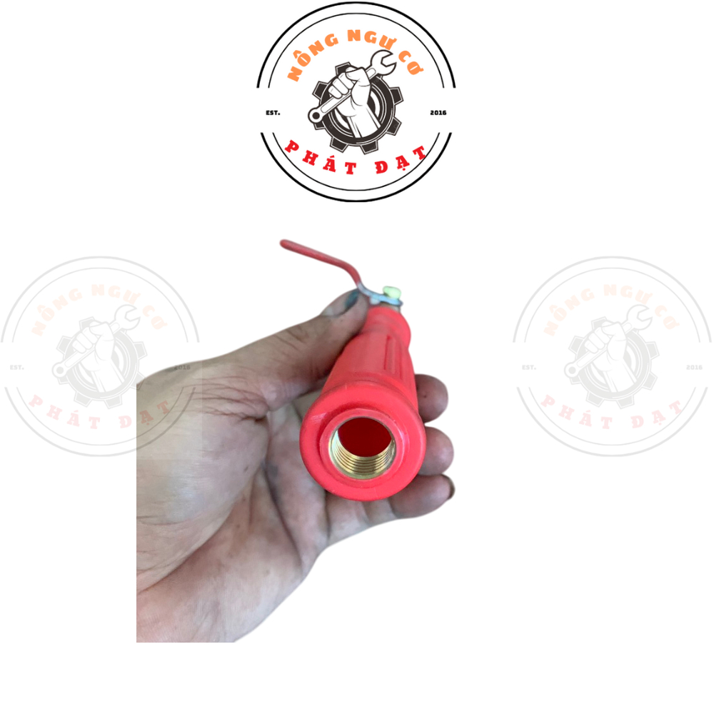 Tay khóa gạt ren 14mm – hàng chất lượng cao, chất liệu thau dày, kín nước, êm nhẹ