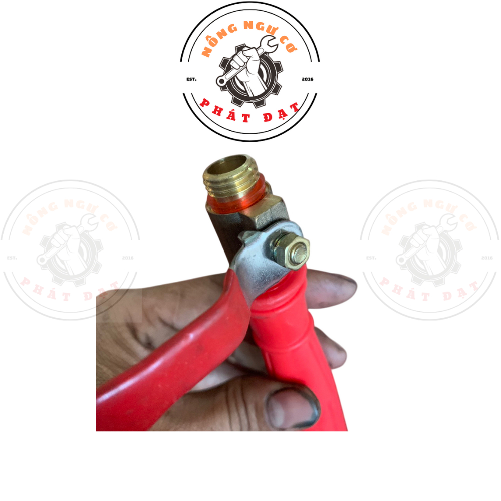 Tay khóa gạt ren 14mm – hàng chất lượng cao, chất liệu thau dày, kín nước, êm nhẹ