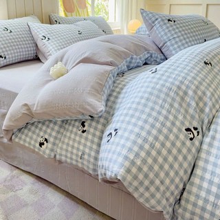 Bộ chăn ga gối Cloudy  M2T bedding Tuổi Thanh Xuân, chăn mền, drap giường và 2 vỏ gối