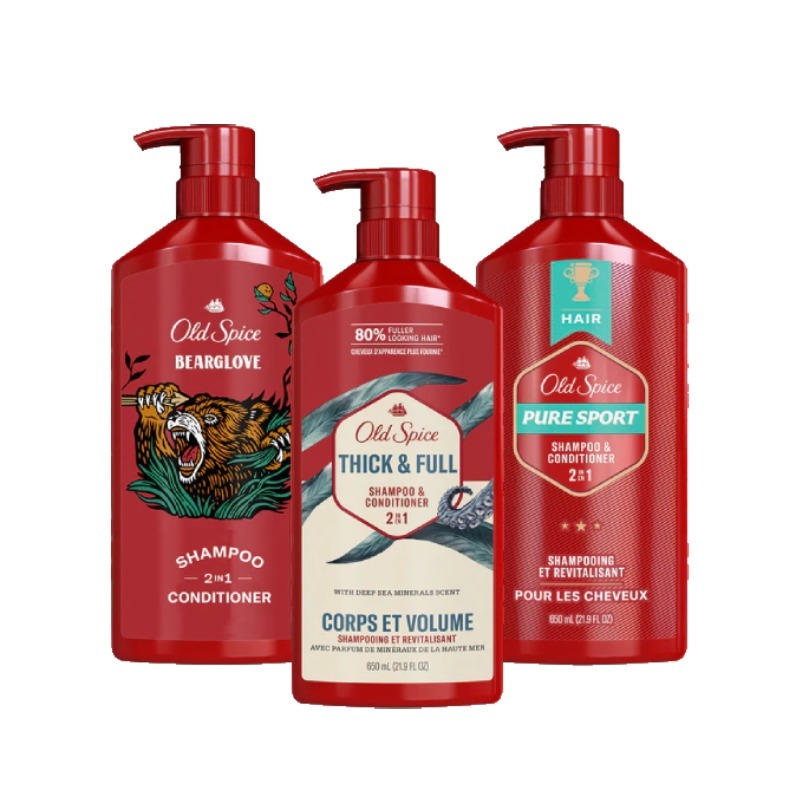 Ảnh Gội xả 2in1 Old Spice 650ml - Mỹ 1