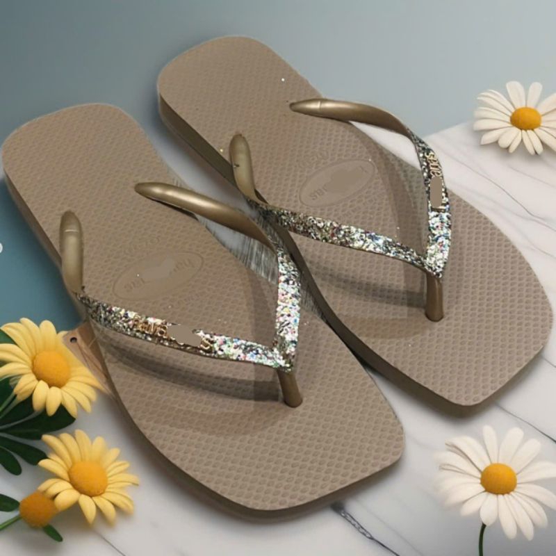 Dép xỏ ngón nữ đế vuông mix 7 màu dép sang chảnh chất cao su 7 màu dép shoes giày nhung đep shoes dép nữ dép lào nữ đẹp