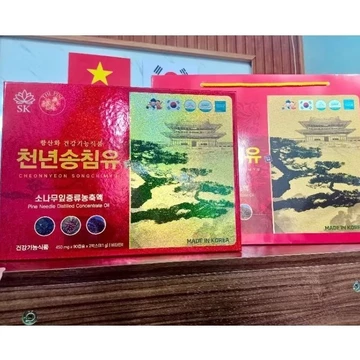 TINH DẦU THÔNG ĐỎ CHÍNH PHỦ CHEONNYEON SONGCHIMY CAO CẤP 𝐂𝐡𝐢̉ 𝐛𝐚́𝐧 𝐡𝐚̀𝐧𝐠 𝐜𝐡𝐢́𝐧𝐡 𝐡𝐚̃𝐧𝐠 𝐇𝐚̀𝐧 𝐐𝐮𝐨̂́𝐜 🇰🇷