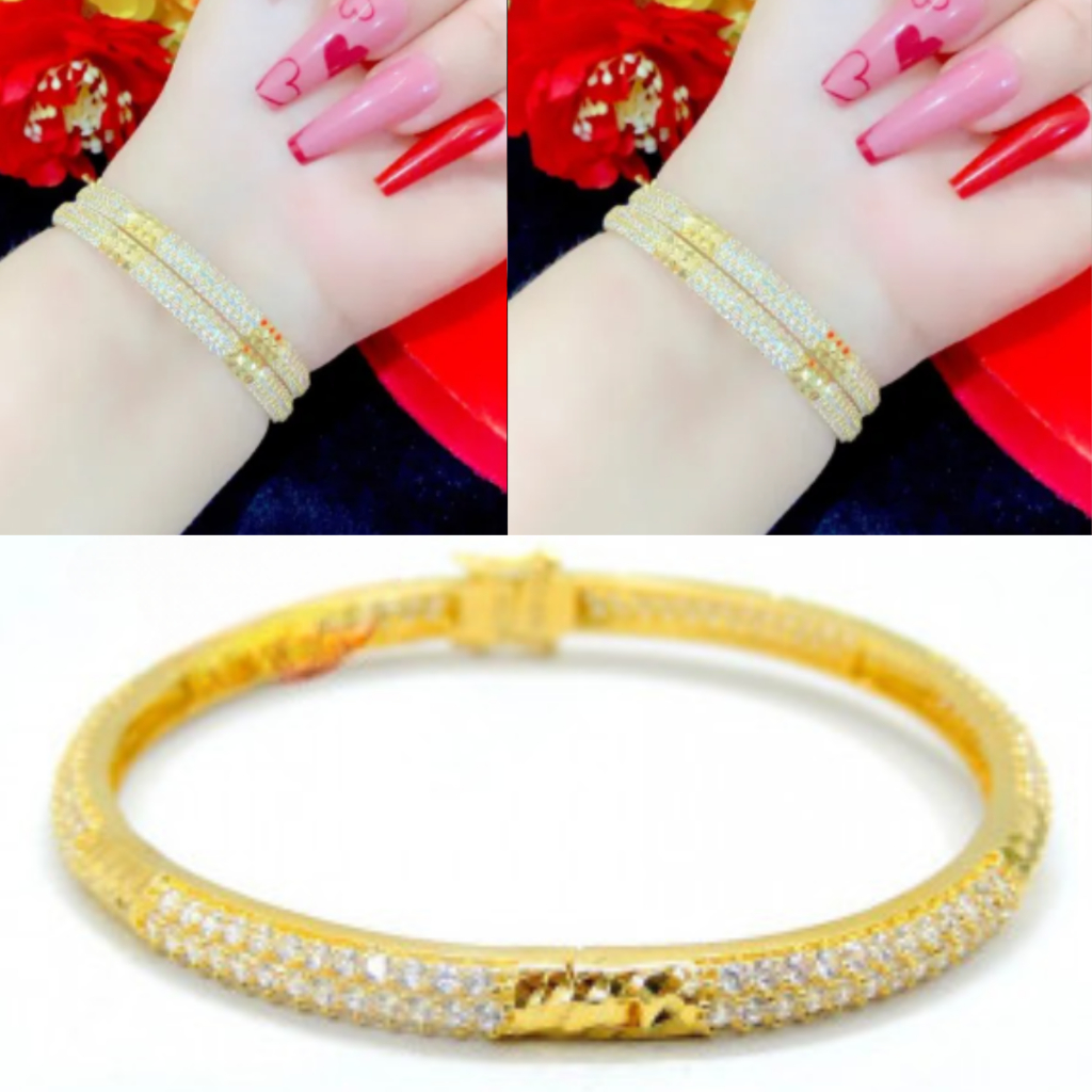 Vòng Tay Nữ Phong Cách Tiểu Thư Đính Đá Cao Cấp - Trang Sức KAMY