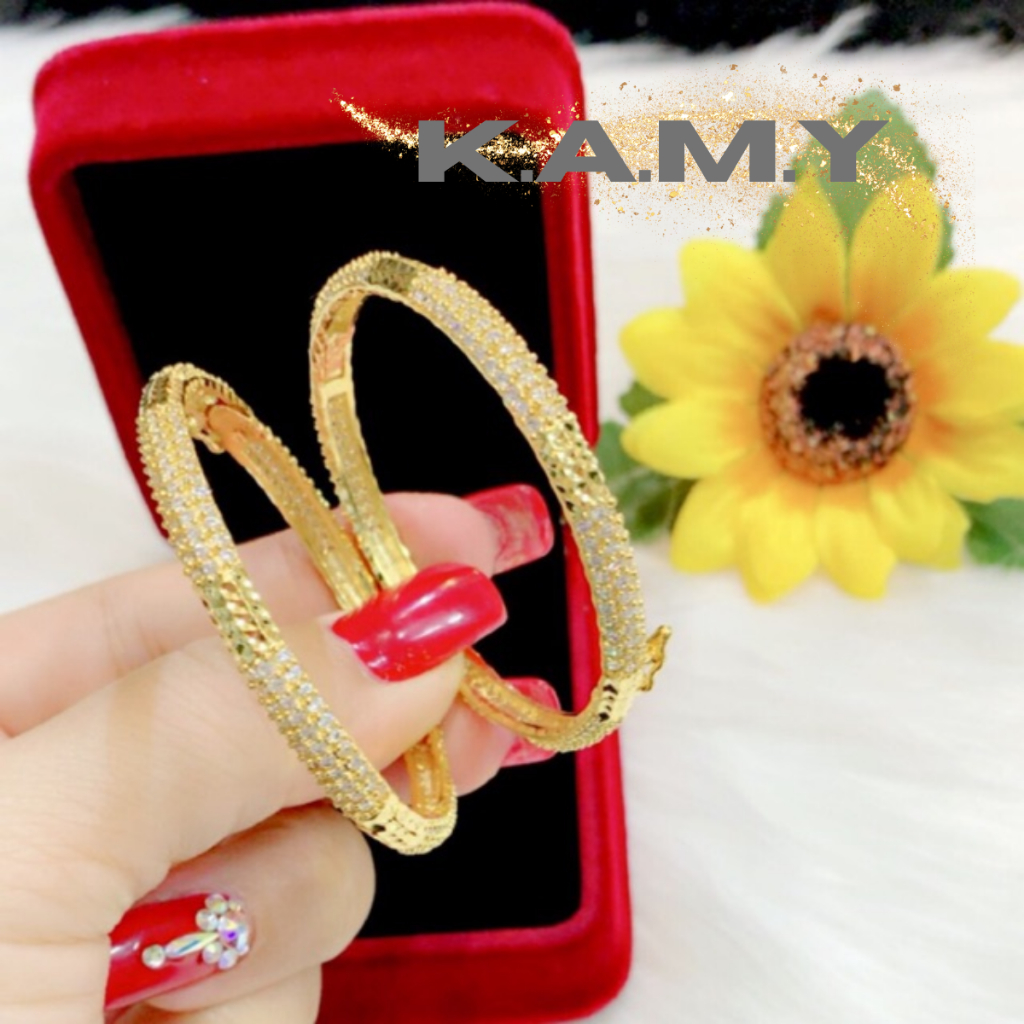 Vòng Tay Nữ Phong Cách Tiểu Thư Đính Đá Cao Cấp - Trang Sức KAMY