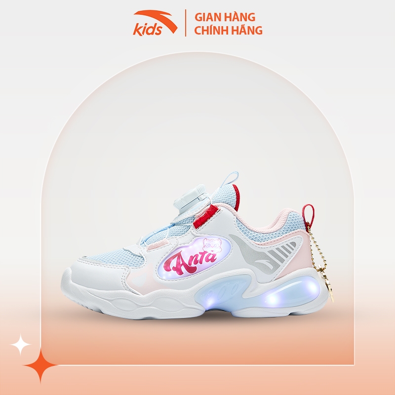 Giày chạy thể thao bé gái size 28-32 Anta Kids  Flash Shoes A225A9904