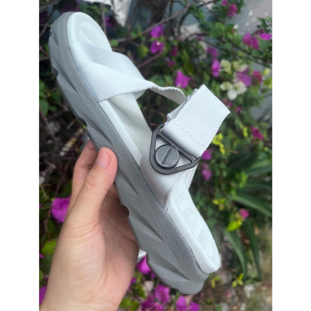 Ảnh Sandal Shondo quai hậu xoay màu xám rêu F6S1122 4