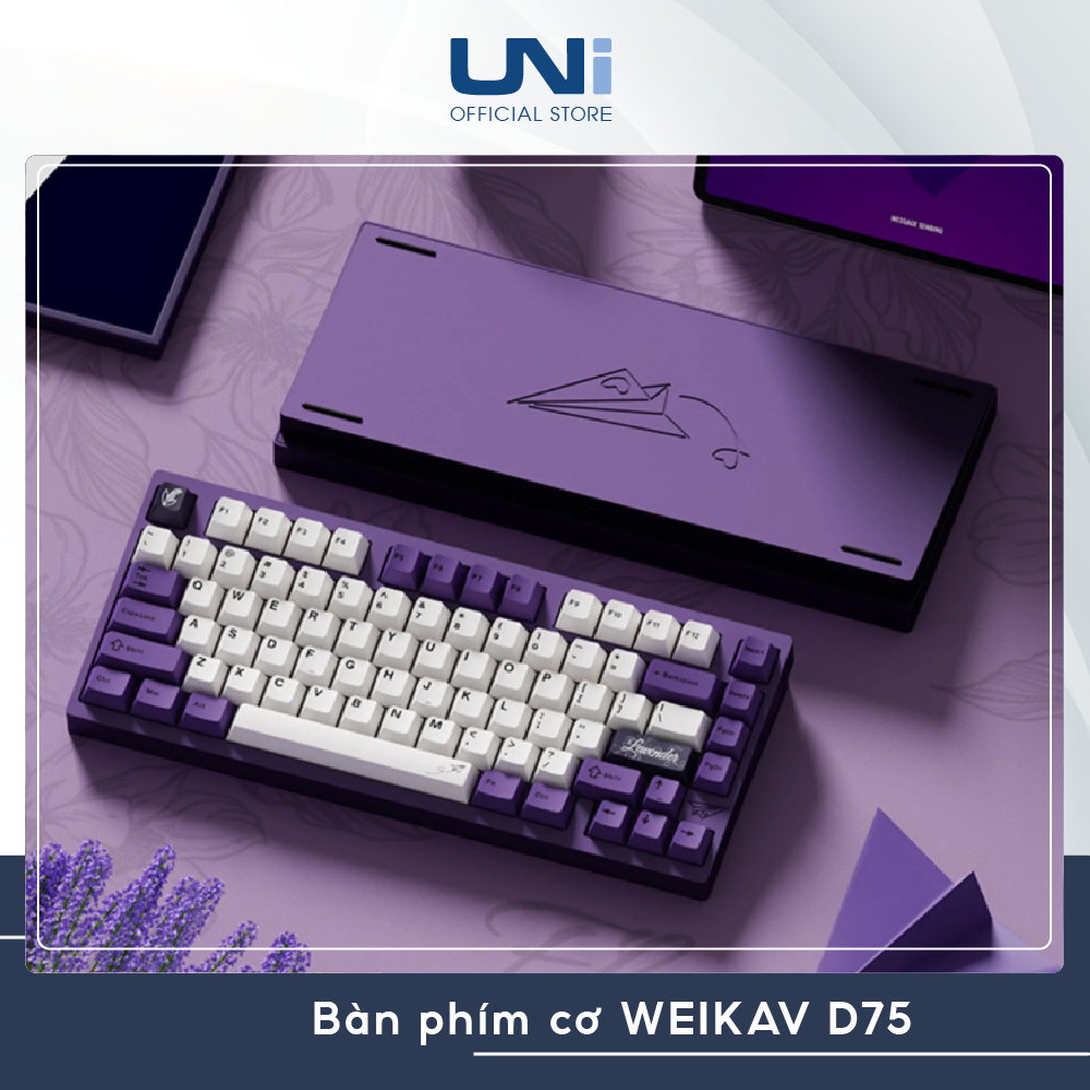 ORDER - BÀN PHÍM CƠ WEIKAV D75 | 3 MODES KẾT NỐI | LED RGB | MẠCH XUÔI ...