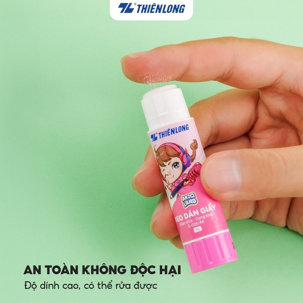 Product image COMBO 6/12 LỌ Keo khô - Glue Stick Thiên Long G-026/AK - Nhân vật Akooland thế giới học cụ thần kỳ 2