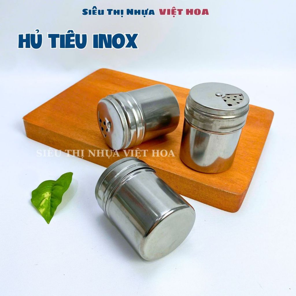 Hủ Tiêu Inox Cherry, Ống Đựng Tăm, Ống Đựng Tiêu Chất Liệu Inox Cao Cấp ...