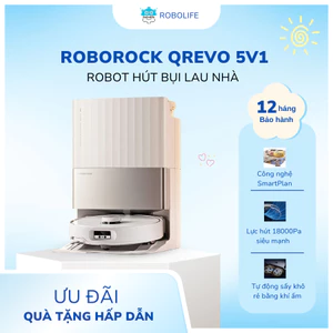 Robot hút bụi lau sàn Roborock Qrevo Edge 5V1