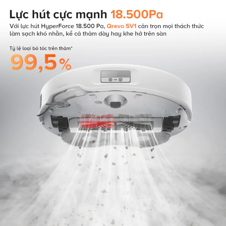 Robot hút bụi lau sàn Roborock Qrevo Edge 5V1