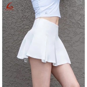 GLADIMAX Chân Váy Xếp Ly 2 Lớp Có Lót Bảo Hộ VN152 Hack Dáng l Chất KAKI l SHORT SKIRT Cho Nữ 2025