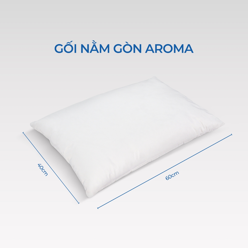 Ảnh GỐI NẰM GÒN AROMA ÉP HƠI CAO CẤP 2
