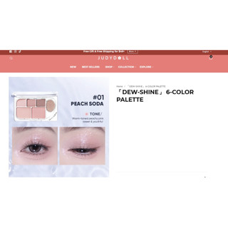2025 JUDYDOLL 「SPARK UP」Bảng phấn mắt UNDEREYE - Ra mắt mùa xuân năm 2025
