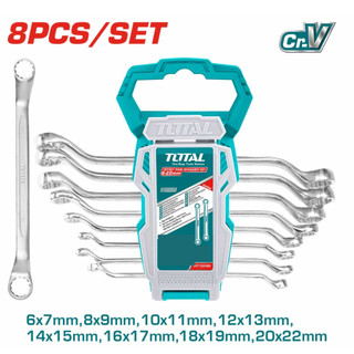 ĐỒ NGHỀ TOTAL Bộ cờ lê hai vòng THT102486 ( Total Chính hãng)