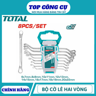 ĐỒ NGHỀ TOTAL Bộ cờ lê hai vòng THT102486 ( Total Chính hãng)