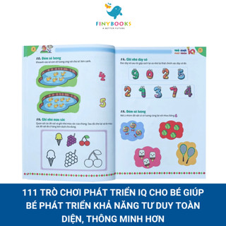 Sách - 111 Trò chơi phát triển IQ cho bé - Đại Mai
