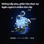 Máy khử mùi Air Purifier Máy lọc không khí ozone ion âm khử mùi/ khử trùng nhà tắm/ nhà bếp/ nhà vệ sinh — ảnh 7
